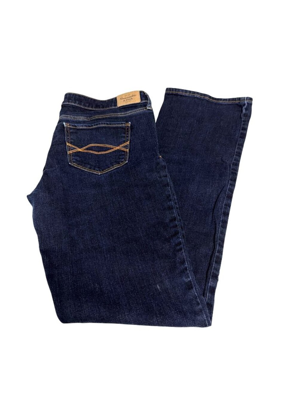 Abercrombie‎ & Fitch Womens Dark Wash Bootcut Jeans W29 L33 8R